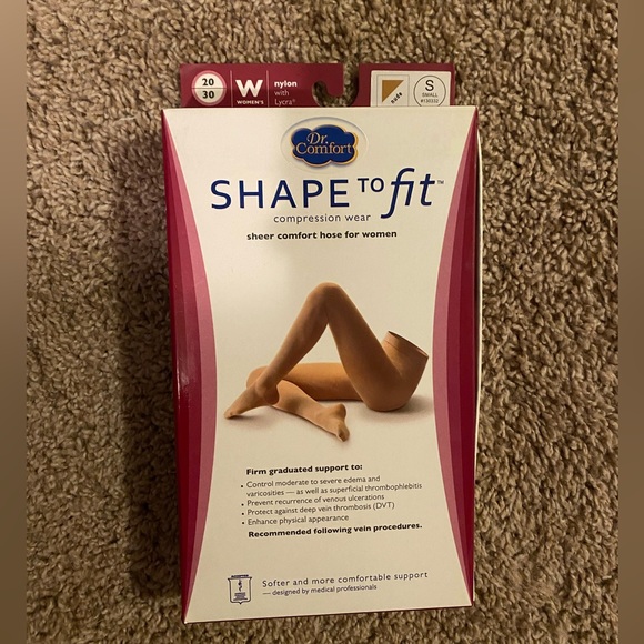 Brand new! Compression hose by Dr. Comfort, full leg compression hose - Picture 1 of 3
